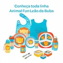 Garrafinha Buba Baby Animal Fun Leão com 350ml