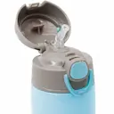 Garrafa Térmica com Canudo Buba Baby Gumy Azul com 400ml