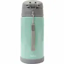 Garrafa Térmica com Canudo Buba Baby Gumy Verde com 400ml