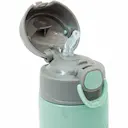 Garrafa Térmica com Canudo Buba Baby Gumy Verde com 400ml