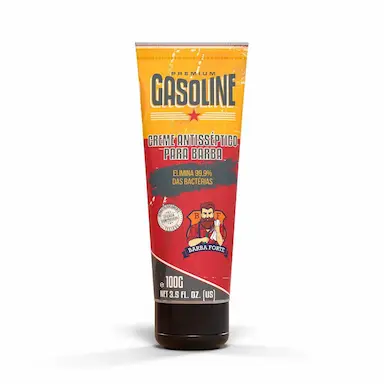 Creme Antisséptico Barba Forte Gasoline com 100g