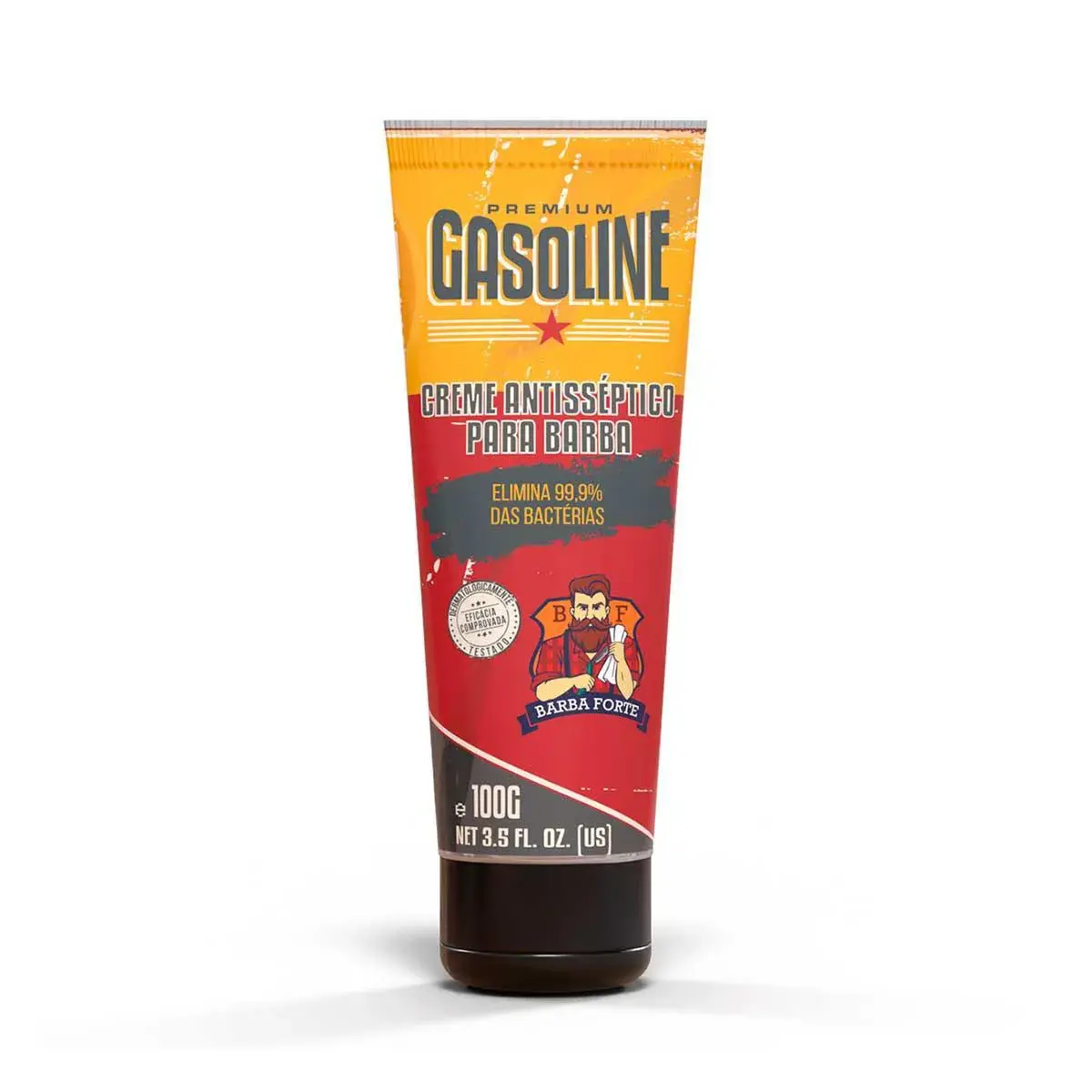 Creme Antisséptico Barba Forte Gasoline com 100g