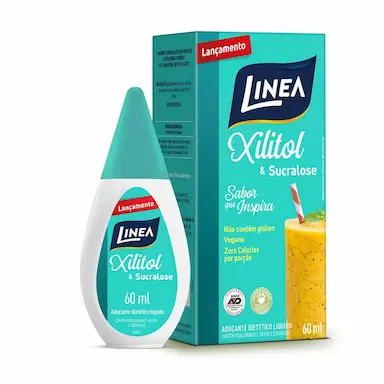 Adoçante Líquido Linea Xilitol e Sucralose com 60ml