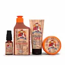 Kit Viagem Barba Forte IronJack + Nécessaire com Shampoo, Creme de Pentear, Pomada e Óleo de Barba