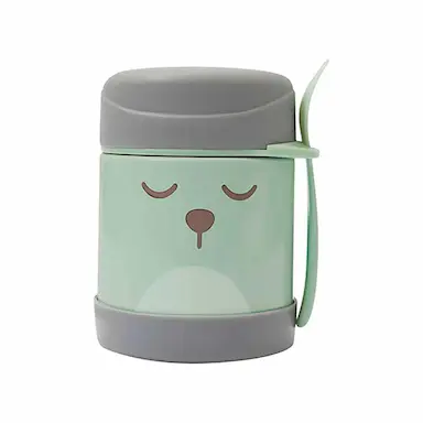 Pote Térmico para Alimentos com Colher Buba Baby Gumy Verde com 1 unidade