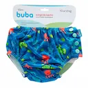 Sunga Reutilizável de Piscina Buba Baby Fundo do Mar M com 1 Unidade
