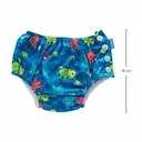 Sunga Reutilizável de Piscina Buba Baby Fundo do Mar G com 1 Unidade