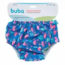 Biquíni Reutilizável Buba Baby Flamingo Tamanho G com 1 unidade