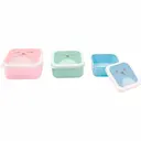 Kit Potes Buba Baby Gumy Coloridos com 3 unidades
