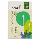 Hastes Flexíveis Needs Eco com 150 Unidades