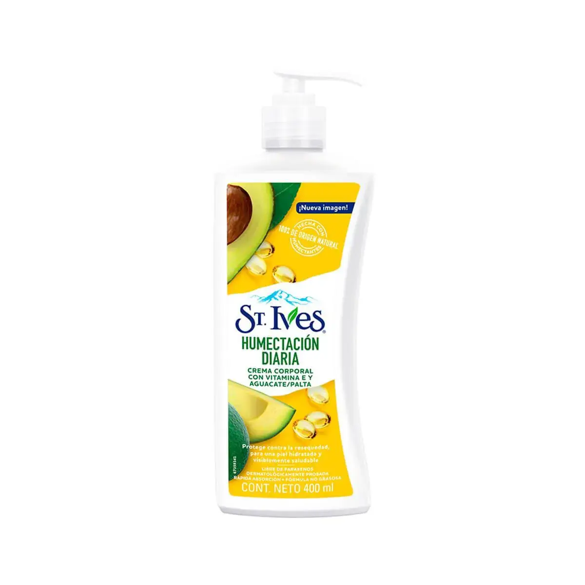 Loção Hidratante Corporal St Ives Hydrating Vitamin E And Avocado com 400ml
