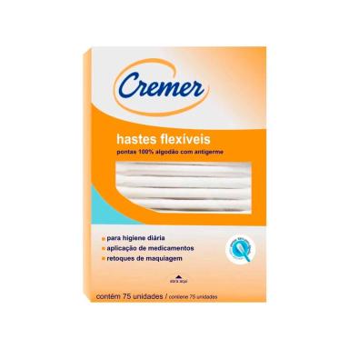 Hastes Flexíveis Cremer 75 Unidades