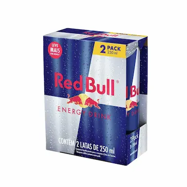 Energético Red Bull Drink 2 Latas com 250ml cada