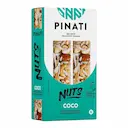 Barra de Amendoim, Castanha e Semente Pinati Nuts Coco com 2 unidades de 30g cada