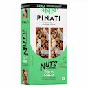 Barra de Amendoim, Castanha e Semente Pinati Nuts Chips de Coco com 2 unidades de 25g cada