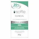 Creme Desodorante Antitranspirante Soffie Clinical 48h com 60g