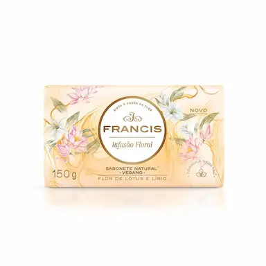 Sabonete em Barra Francis Infusão Floral Flor de Lótus e Lírio com 150g