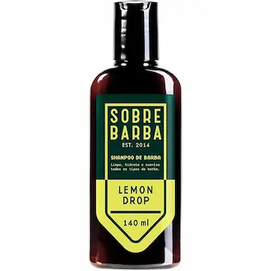 Shampoo de Barba Sobrebarba Lemon Drop com 140ml