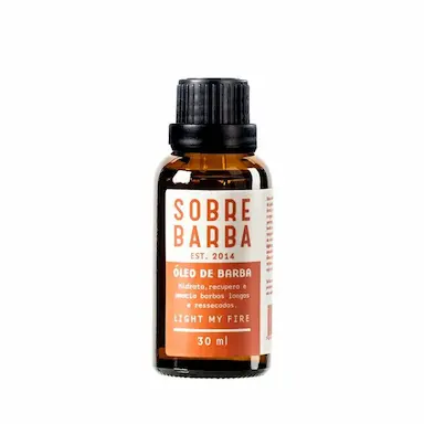 Óleo de Barba Sobrebarba Light My Fire com 30ml
