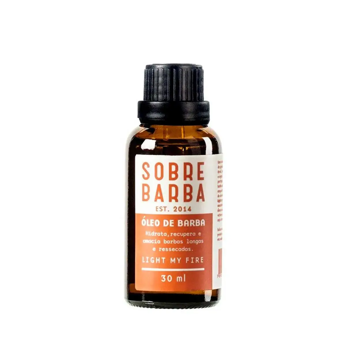 Óleo de Barba Sobrebarba Light My Fire com 30ml