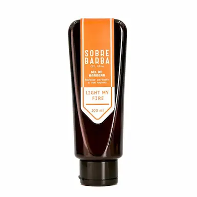 Gel de Barbear Sobrebarba Light My Fire com 100ml