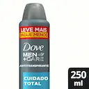Desodorante Antitranspirante Aerosol Dove Men +Care Cuidado Total com 250ml