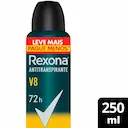 Desodorante Rexona Men V8 Aerossol Antitranspirante 72h com 250ml