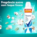 Desodorante Feminino Rexona Cotton Dry Aerosol Antitranspirante 72h com 250ml