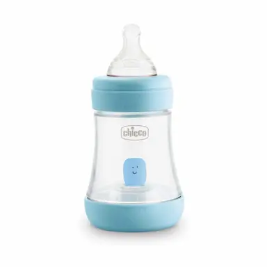 Mamadeira Chicco Perfect 5 Fluxo Inicial 0m+ Azul de 150ml