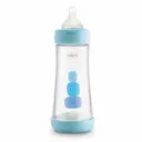 Mamadeira Chicco Perfect 5 Fluxo Rápido 4m+ Azul de 300ml