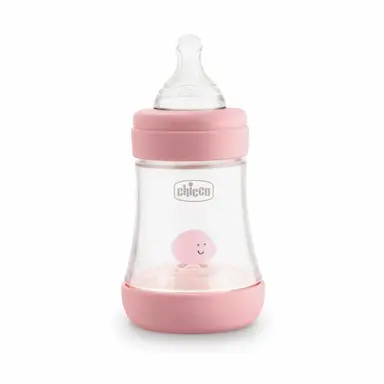 Mamadeira Chicco Perfect 5 Fluxo Inicial 0m+ Rosa de 150ml