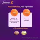 Multivitamínico Femibion 2 para Gravidez com 28 comprimidos e 28 cápsulas