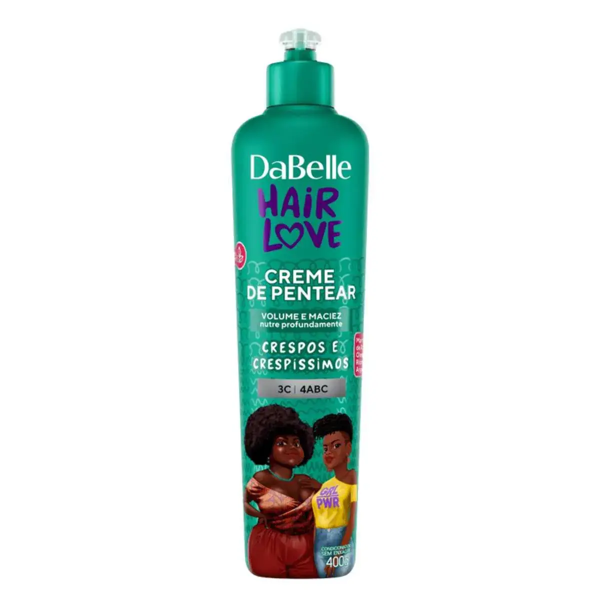 Creme para Pentear DaBelle Hair Love Crespos e Crespíssimos com 400g