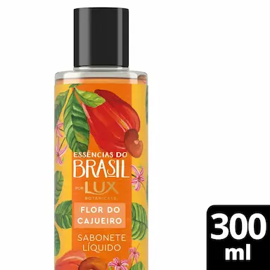 Sabonete Líquido Lux Botanicals Essências do Brasil Flor do Cajueiro com 300ml