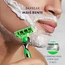 Kit Gillette Carga para Barbeador Mach3 Sensitive Acqua Grip 4 unidades + Espuma de Barbear Sensitive 56g