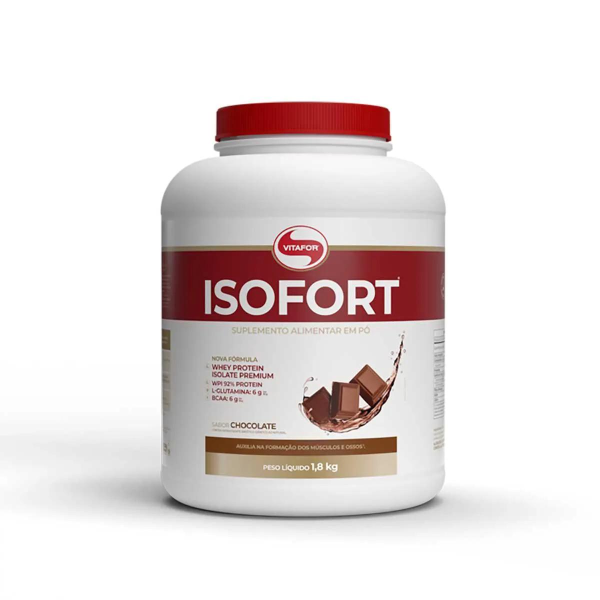 Suplemento Alimentar Vitafor Isofort Chocolate 1800g