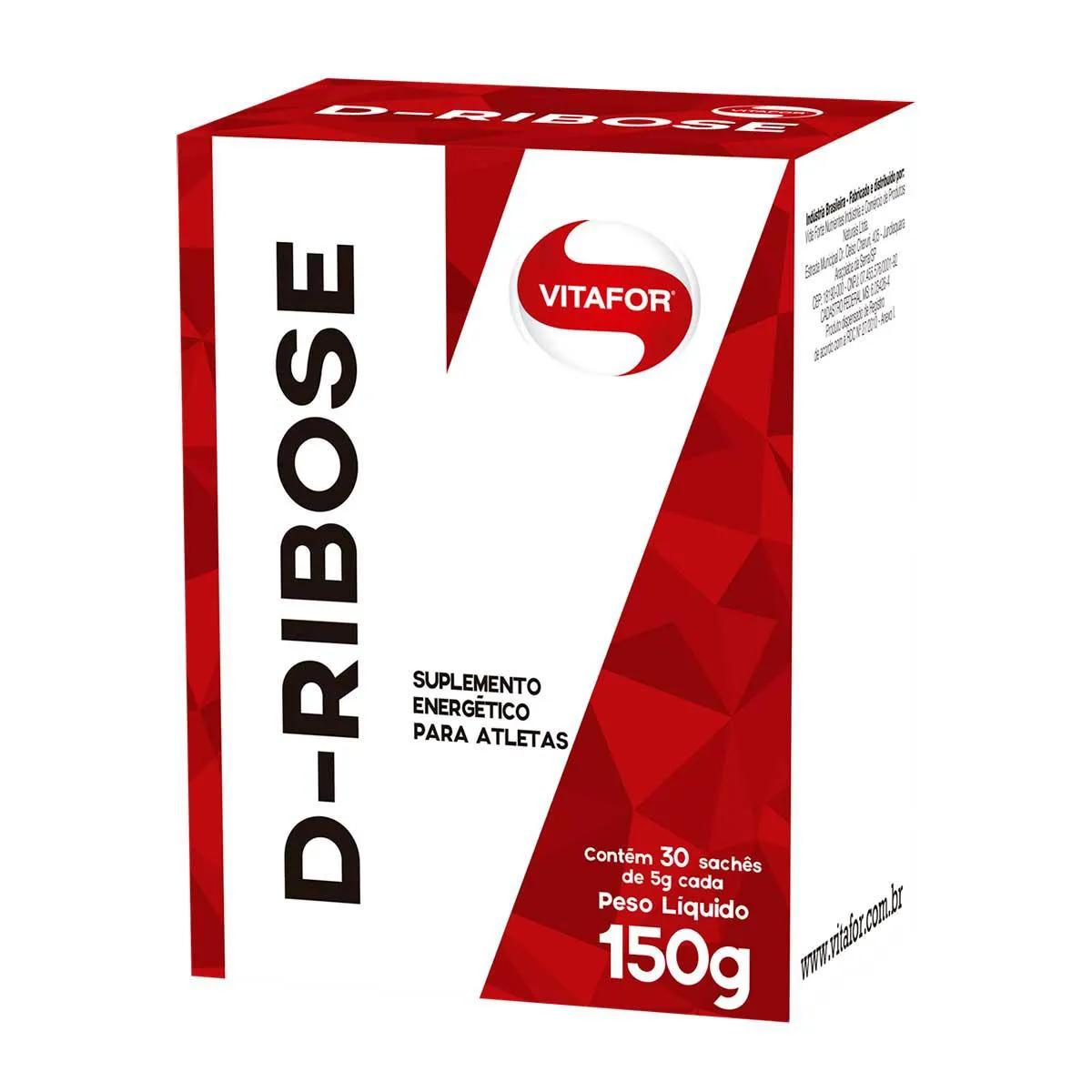 Suplemento Energético D-Ribose 30 Sachês