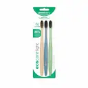 Escova de Dente Powerdent Eco Care Light com 3 Unidades