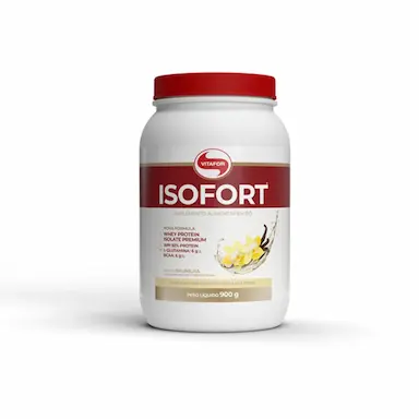 Whey Protein Vitafor Isofort Baunilha 900g