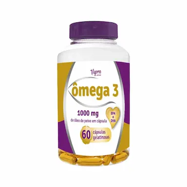 Ômega 3 Vigora Nature com 60 Cápsulas