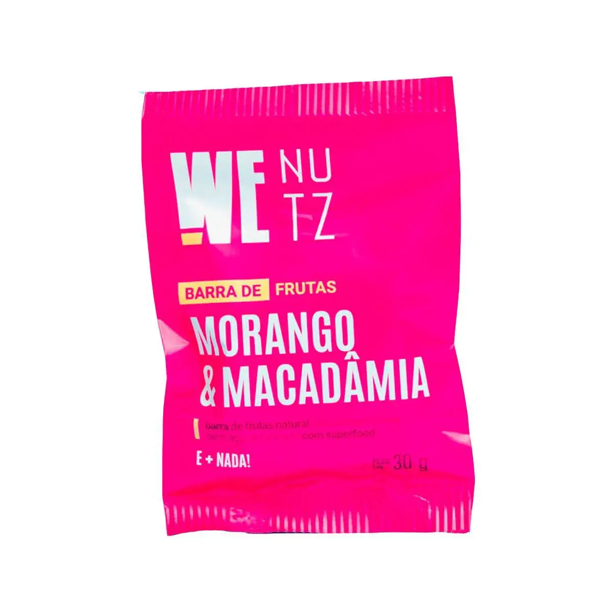 Barra de Fruta We Nutz Morango e Macadâmia com 35g