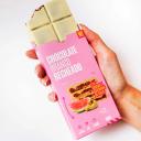 Chocolate Branco Choconutz Goiaba e Castanha de Caju com 100g