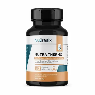 Suplemento Alimentar Nutrasix Nutra Thermo com 60 Cápsulas