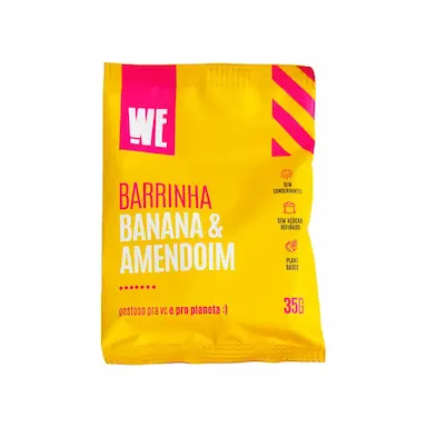 Barra de Fruta We Nutz Banana e Amendoim com 35g