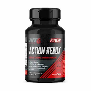 Suplemento Alimentar Nutrasix NT6 Action Redux com 60 Cápsulas
