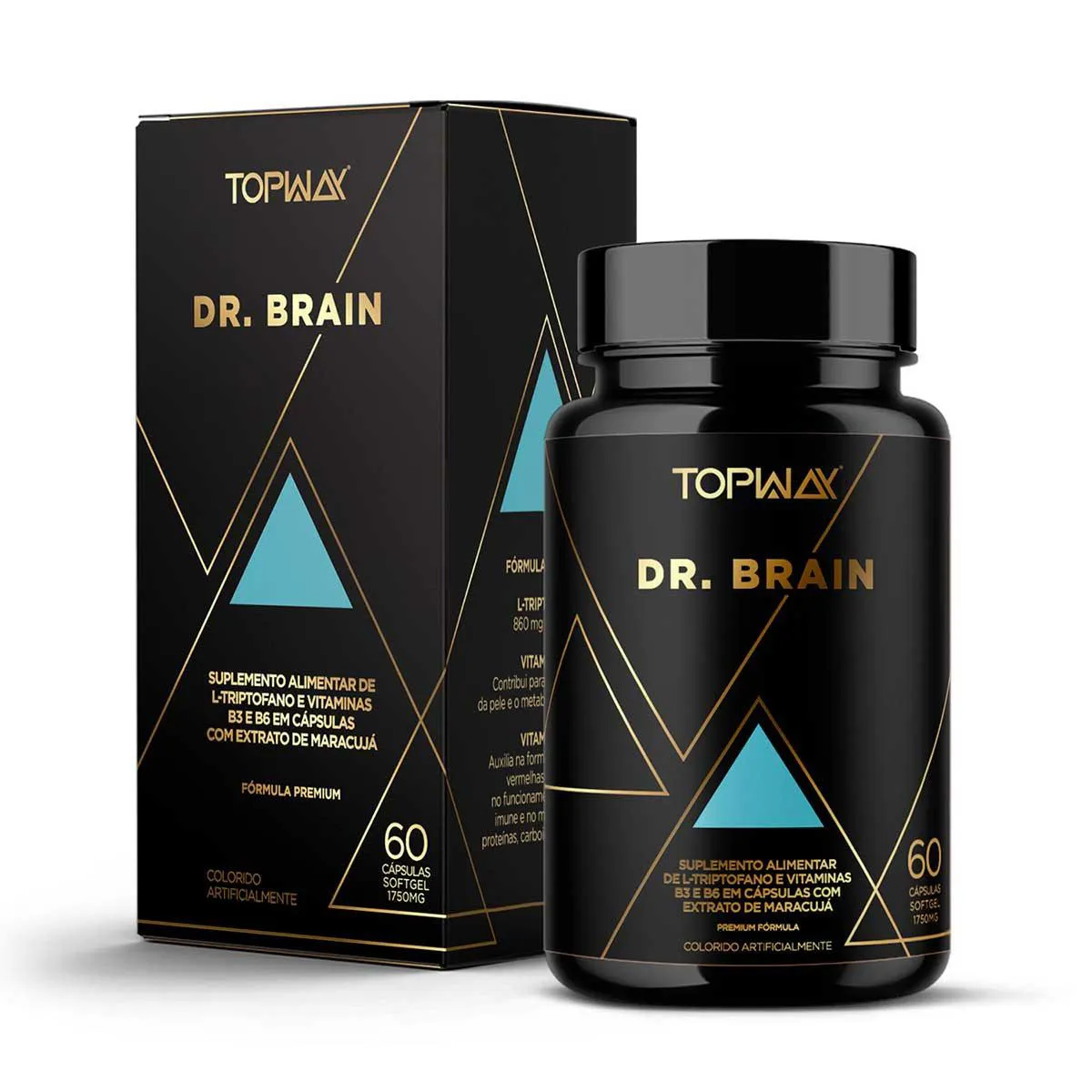 Suplemento Alimentar Topway Dr. Brain 60 Cápsulas