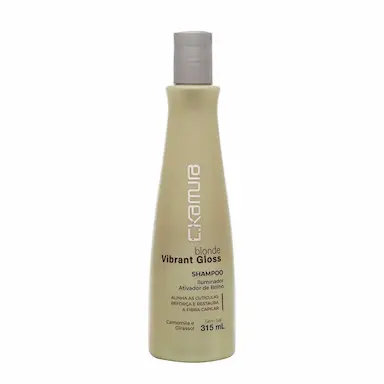Shampoo C.Kamura Blonde Vibrant Gloss Cabelos Louros e com Mechas com 315ml