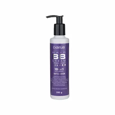 Leave-In C.Kamura Hair BB Cream Silver com 200g