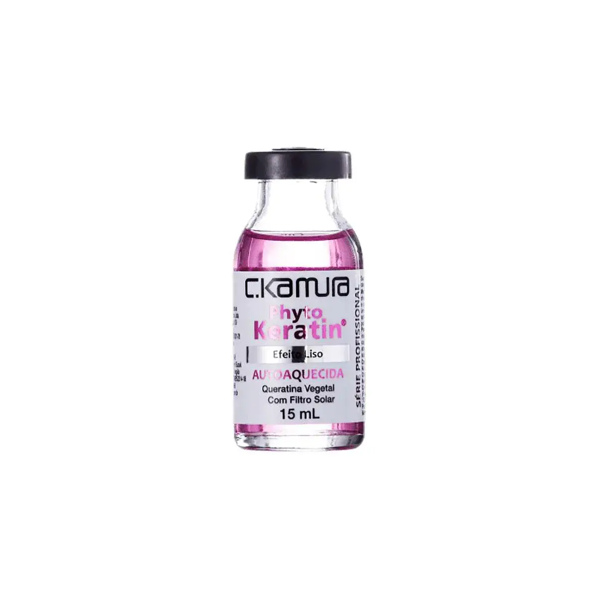 Ampola de Tratamento C.Kamura Phyto Keratin Efeito Liso com 15ml