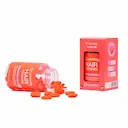 Suplemento Alimentar Gummy Hair Vitamin Melancia dos Sonhos com 60 Gomas